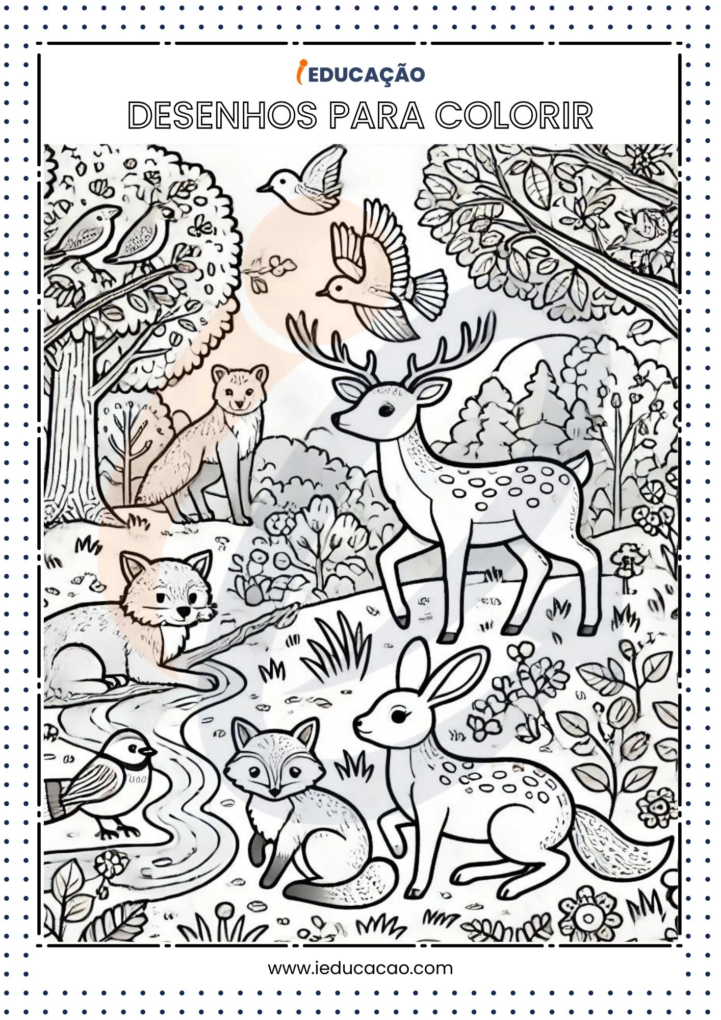 Desenhos de Animais para Colorir