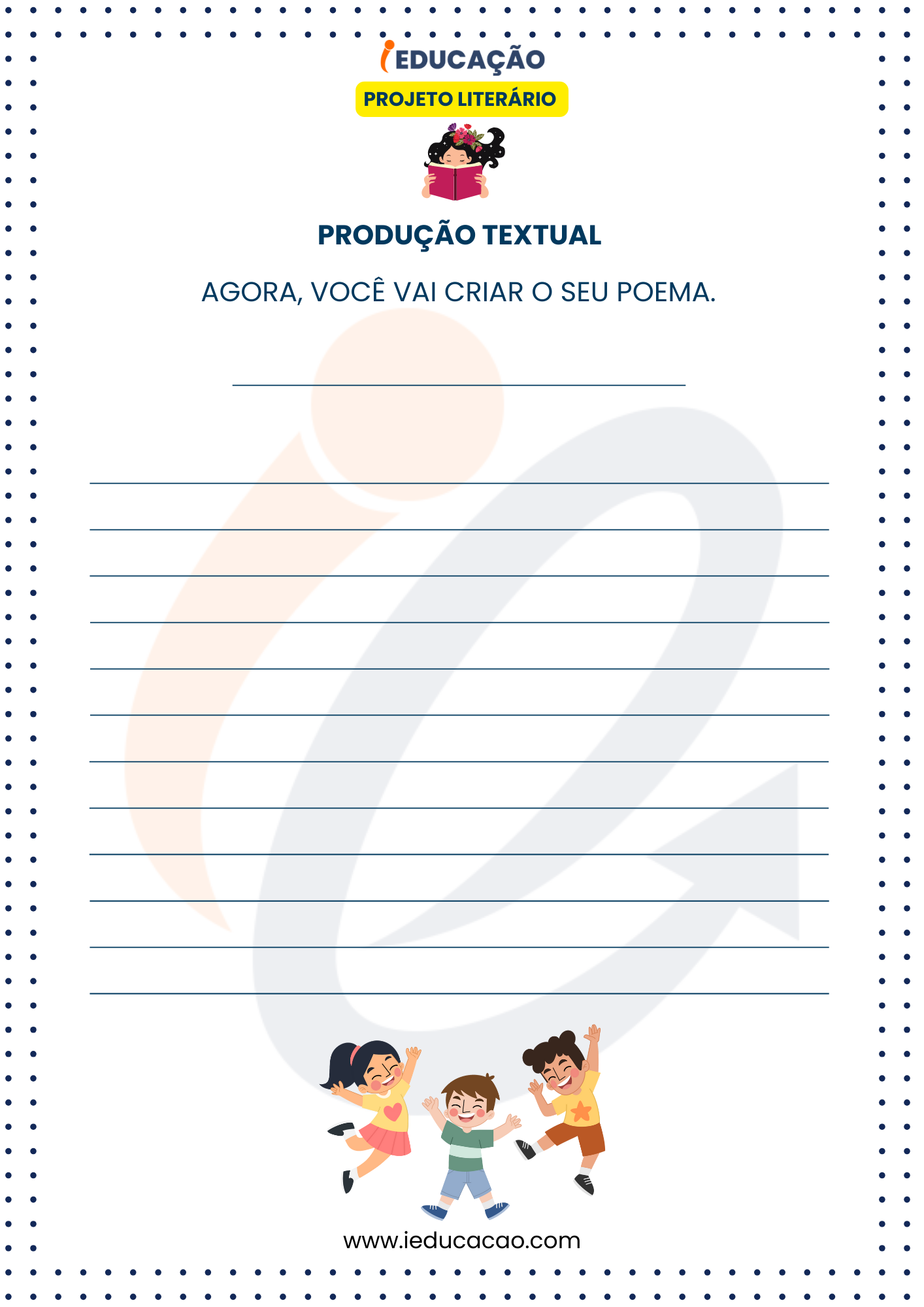 Poema Infantil com Escrita