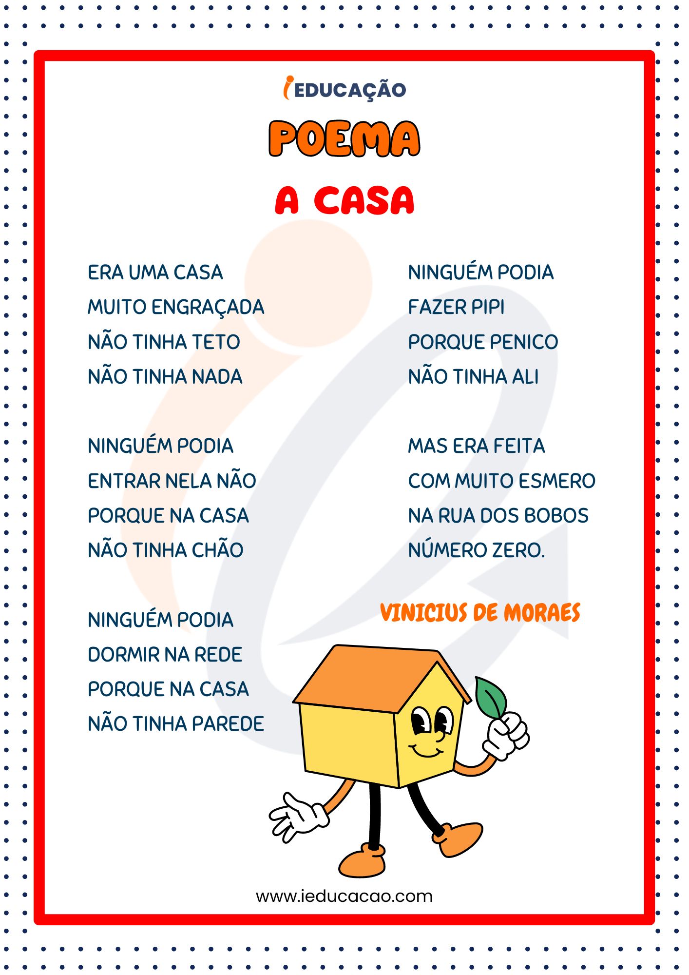 Poema para Educação Infantil com PDF Gratuito