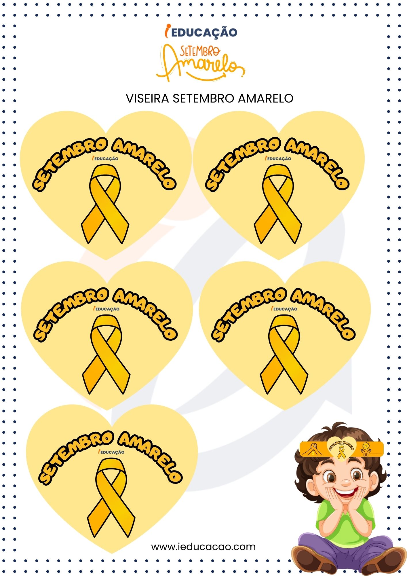 Setembro Amarelo- Viseira