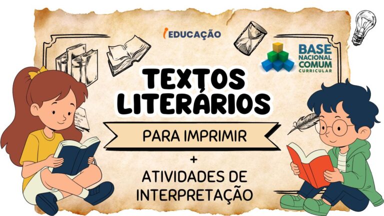 Textos Literários Com Atividades de Interpretação