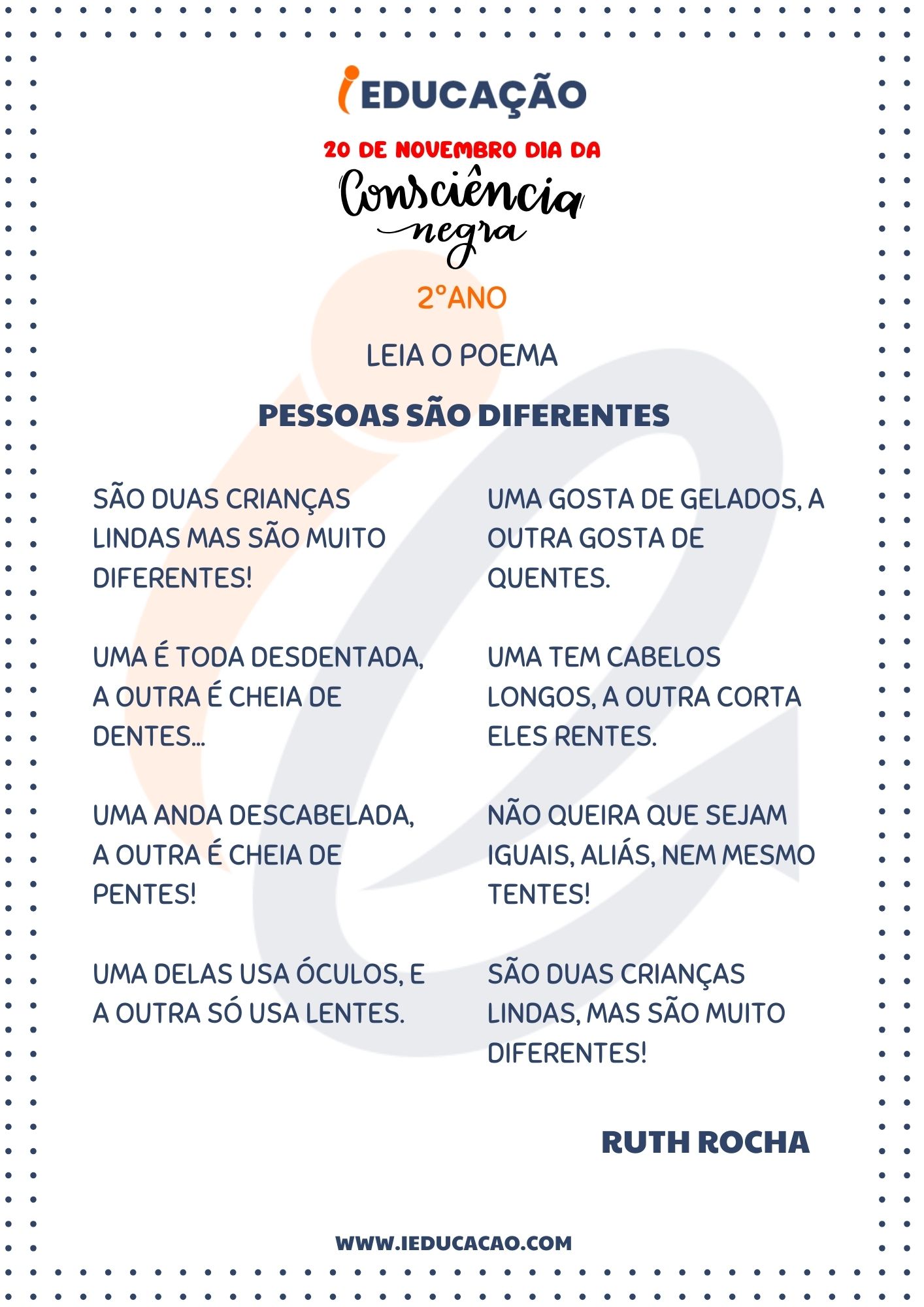 Atividades Consciência Negra 2º Ano