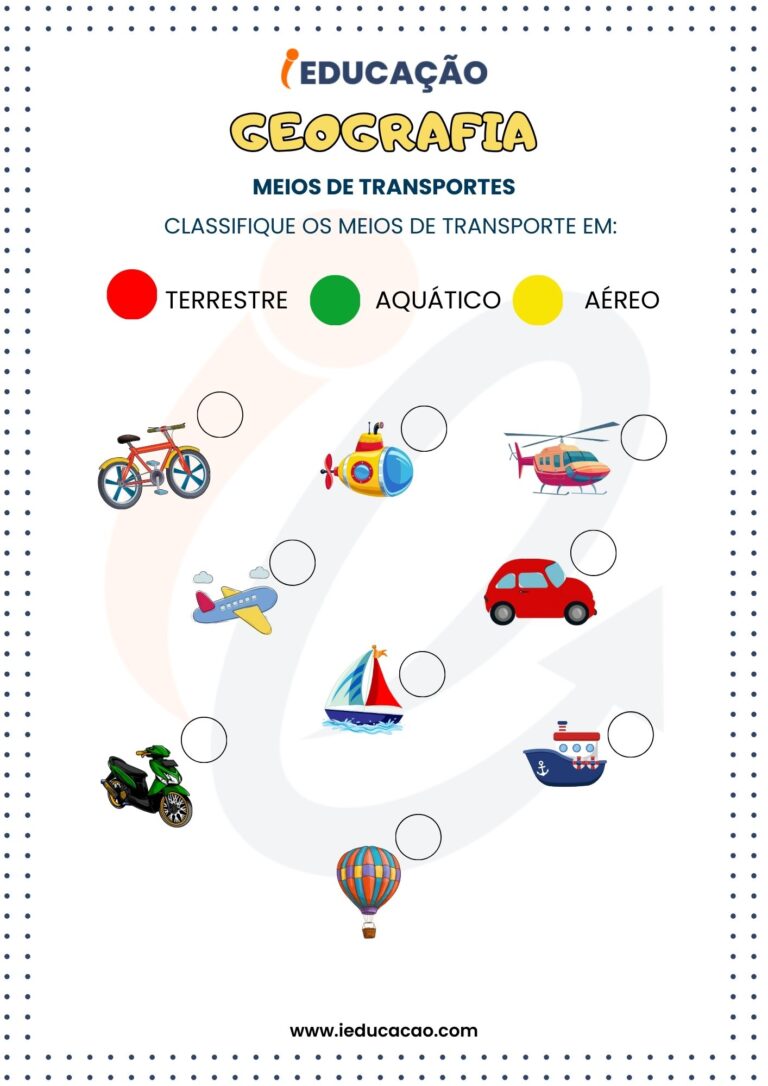 Atividades de Reforço 1 ano (Fundamental 1)