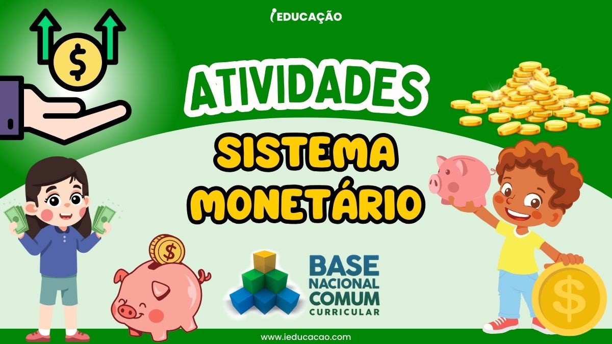 Atividades de Sistema Monetário 1º ao 5º Ano BNCC - Educação Financeira