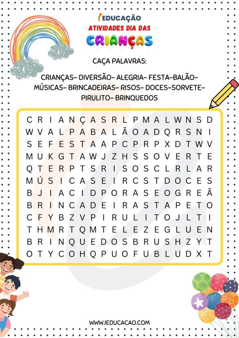 Atividades para o Dia das Crianças Com Plano de Aula BNCC
