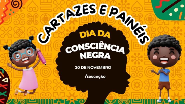 Cartaz da Consciência Negra para Imprimir