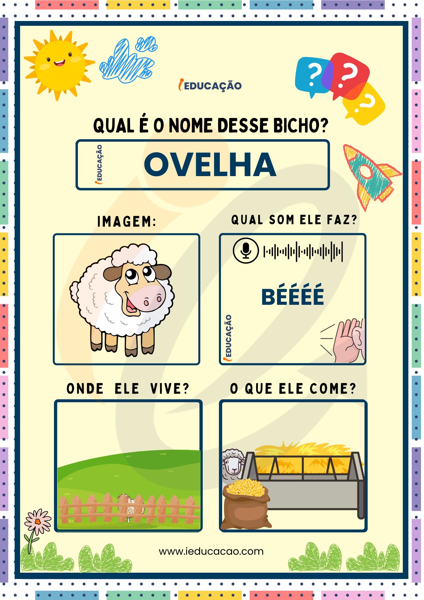 Jogo pedagógico e educativo do iEducação para estimular a consciência fonológica e a leitura das crianças