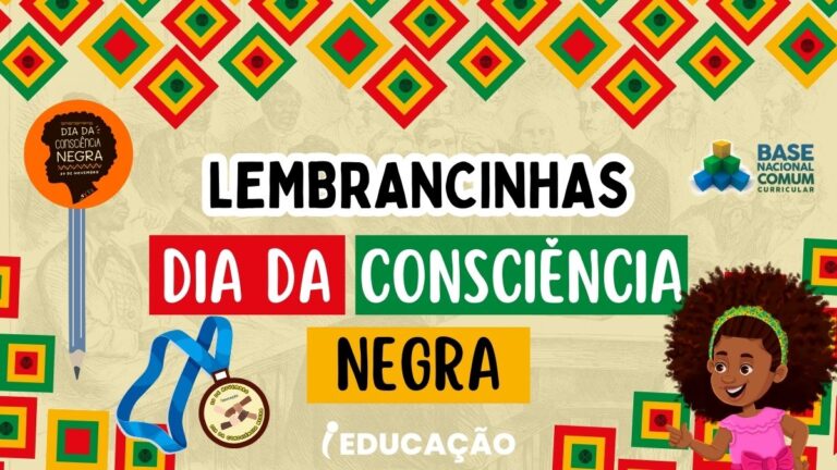 Lembrancinhas Consciência Negra para Imprimir