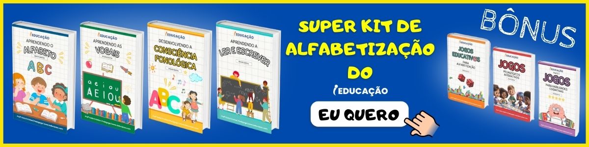 Super Kit de Atividades de Alfabetização do iEducação