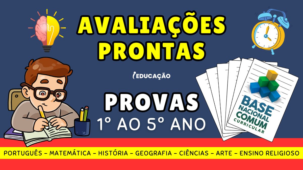 Avaliação da Aprendizagem Infantil: Provas 1º ao 5º ano