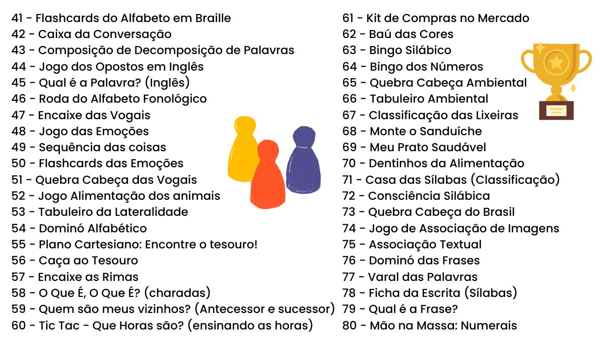 Jogos Pedagógicos e Educativos do iEducação para os Anos Iniciais lista 2