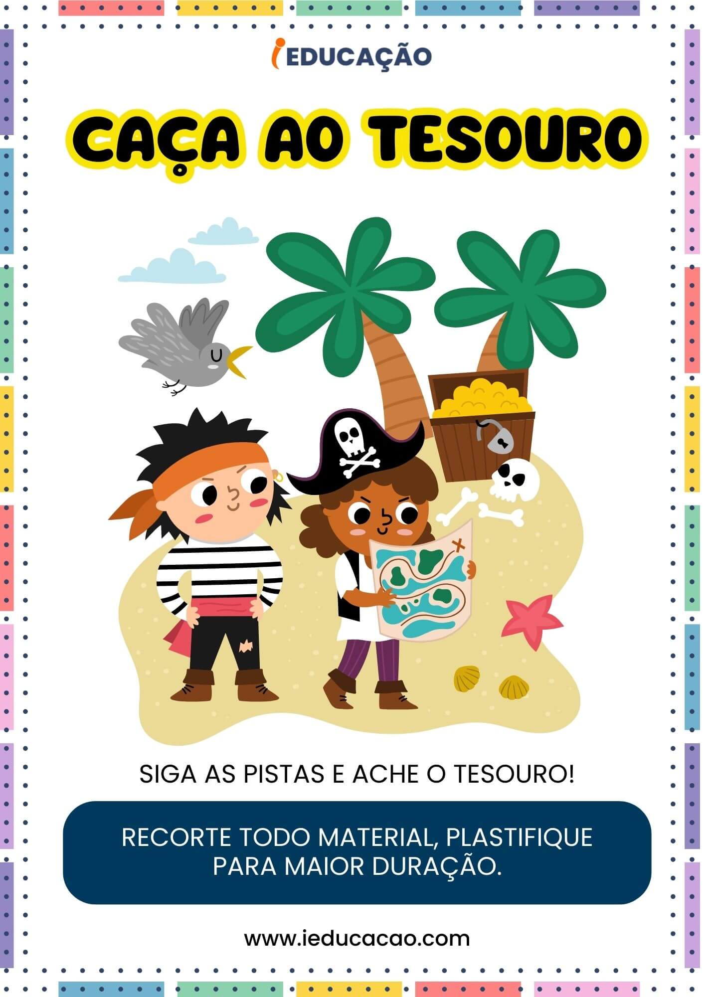 Caça ao Tesouro: Jogo Pedagógico para Aprender Brincando - iEducação