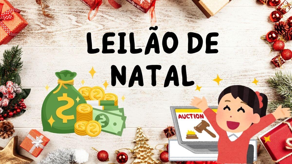 Brincadeiras de Natal com Amigos - Leilão de Natal - Leiloando presentes de natal