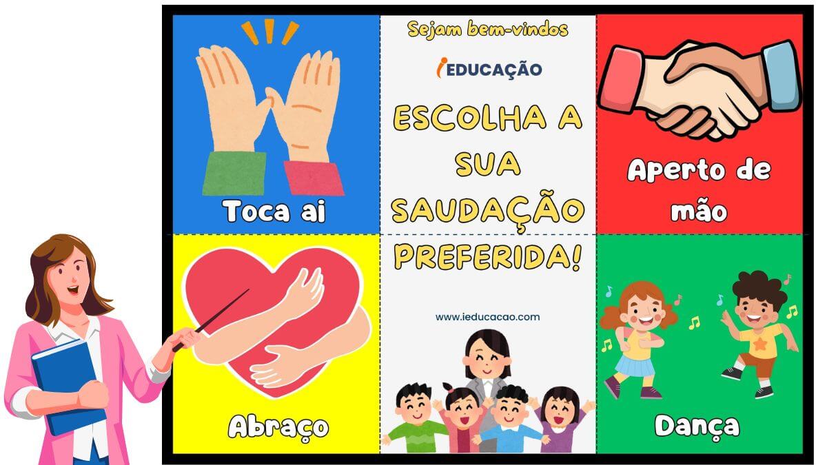 Acolhimento na educação infantil - Mural da Saudação para o primeiro dia de aula