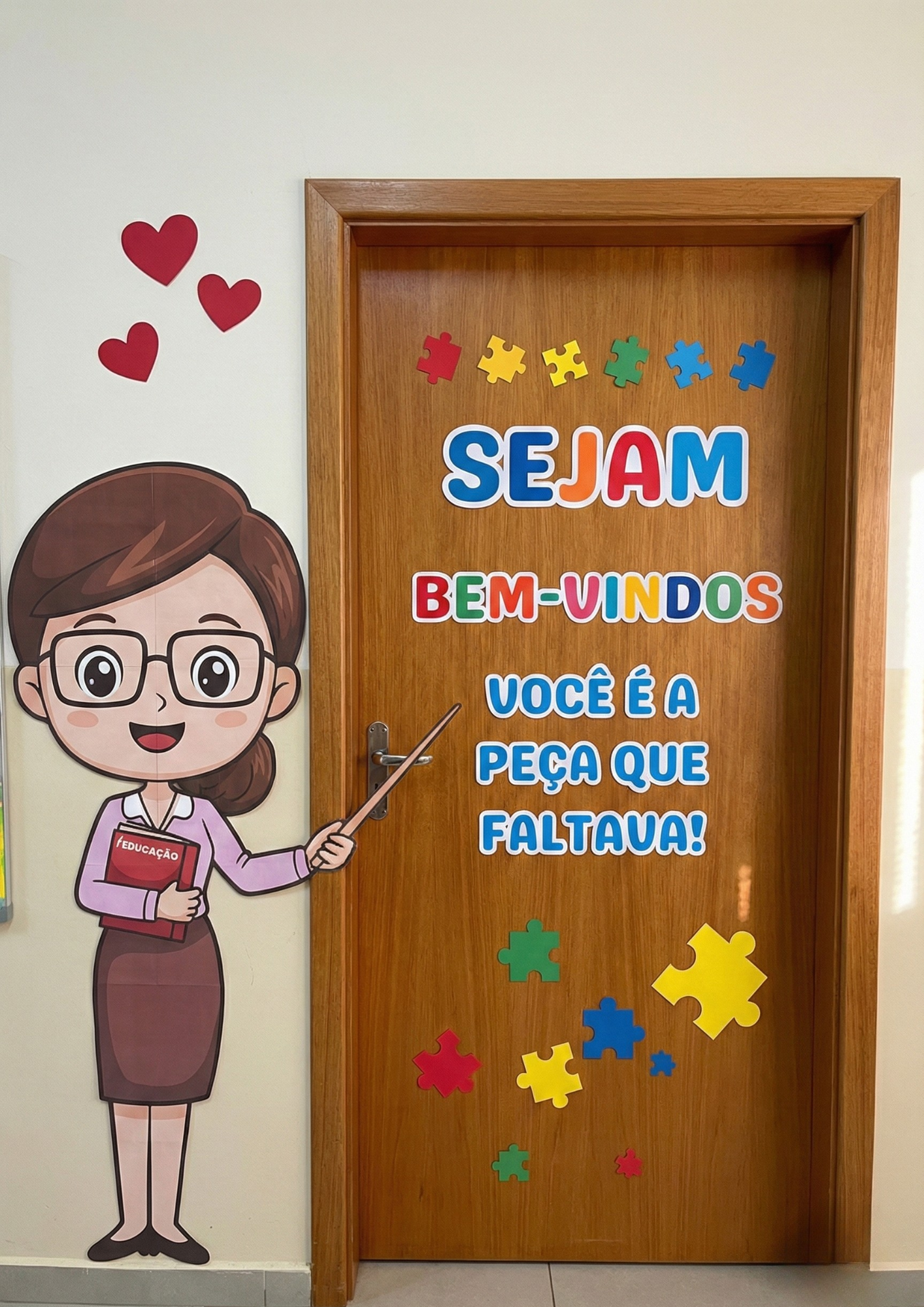 Kit Volta às Aulas 2026 para Imprimir na Semana de Adaptação Escolar Decoração de porta para acollhida dos alunos dos anos iniciais - Painel de bem vindos para porta da sala de aula - Decoração de Volta às aulas