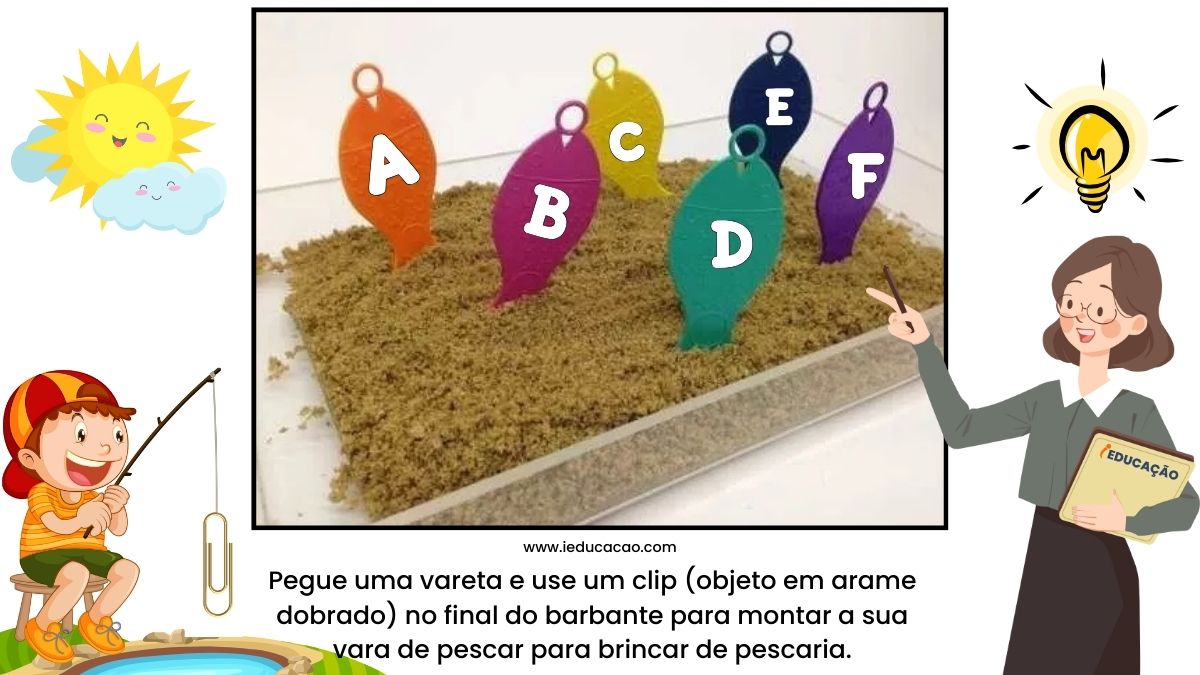 Pescaria para Educação Infantil - Atividades Lúdicas na Educação Infantil