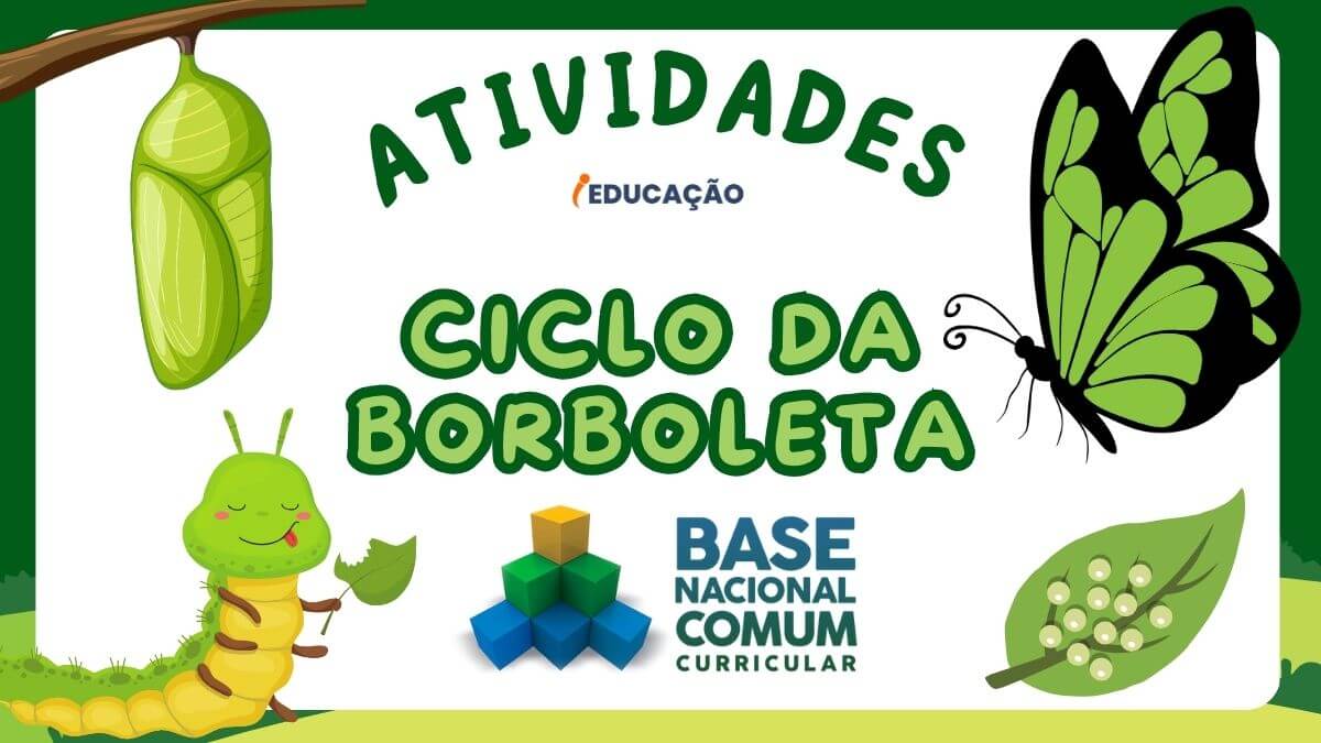 Atividades Sobre o Ciclo da Borboleta para Educação Infantil