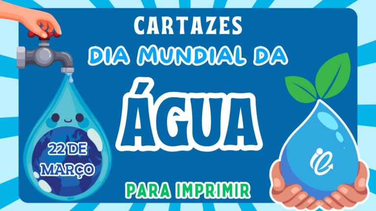 Cartaz Sobre a Importância do Dia Mundial da Água