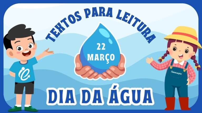 Frases e Textos sobre o Dia da Água na Educação Infantil