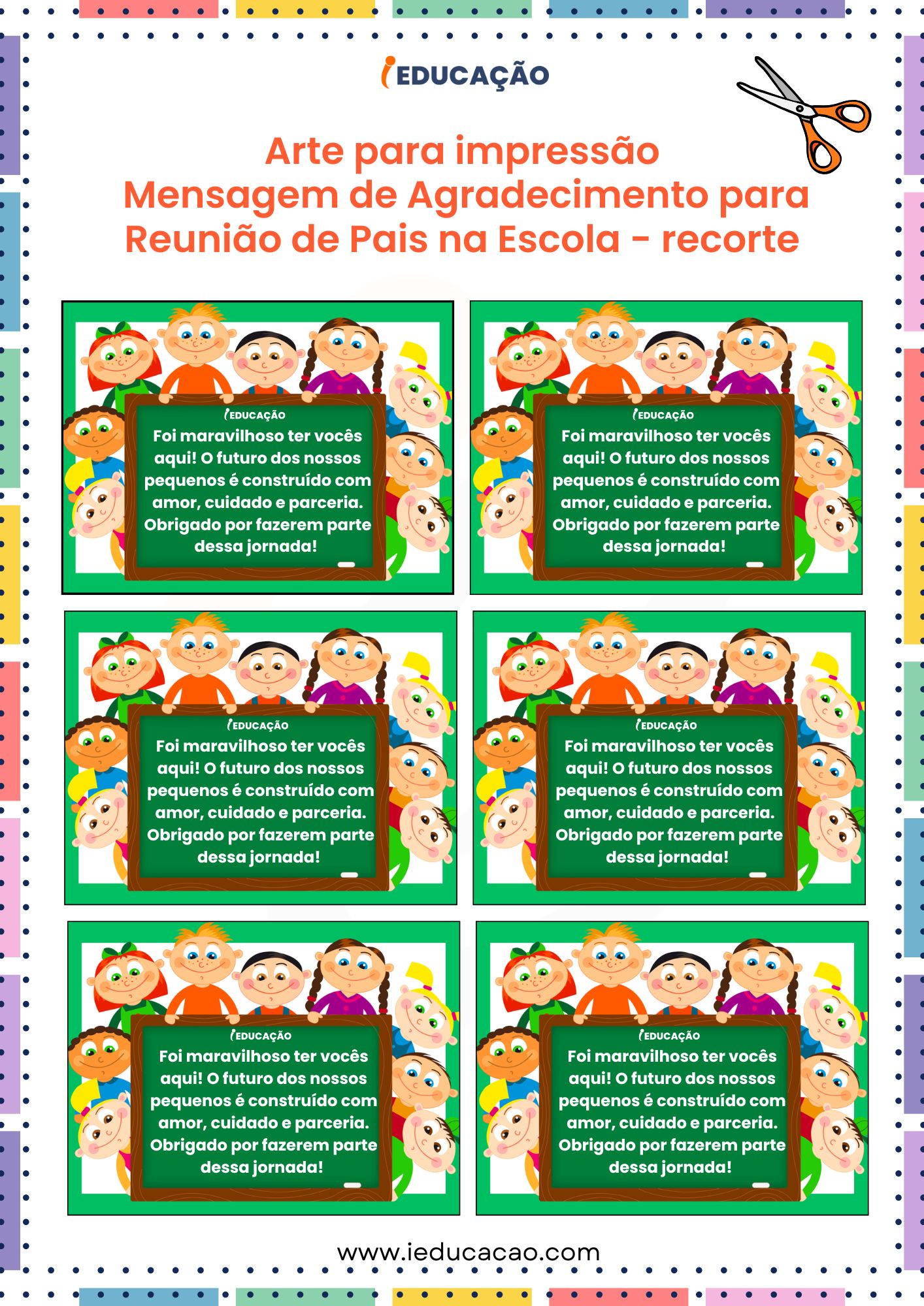 Mensagem para Reunião de Pais na Escola - iEducação Mensagem para Reunião de Pais na Escola - iEducação