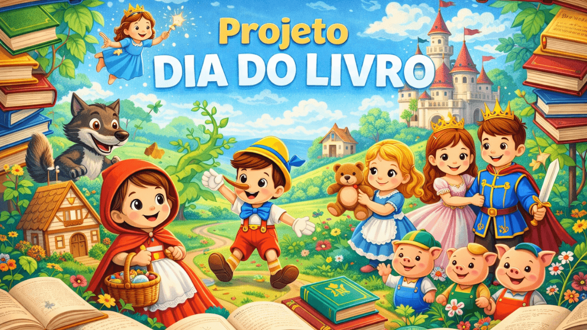 Acesse o Projeto Dia do Livro Infantil e garanta o planejamento, atividades, decoração e lembrancinhas gratuitas para baixar e imprimir!