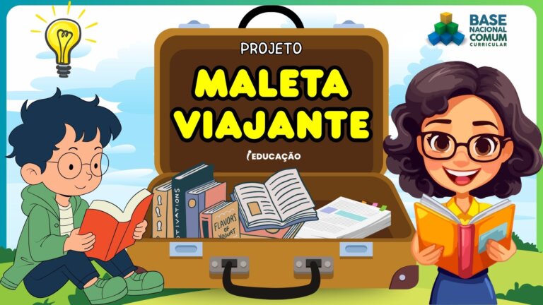 Projeto Maleta Viajante para Leitura Infantil Divertida