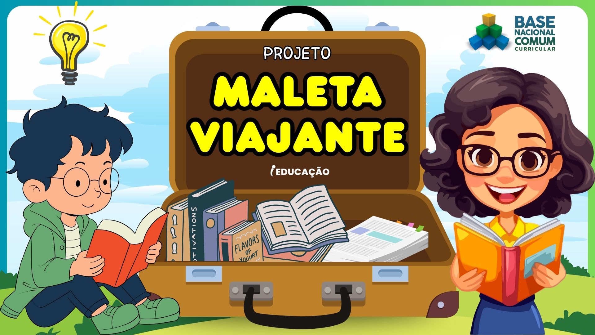 Projeto Maleta Viajante para Leitura Infantil Divertida