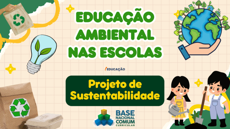 Educação Ambiental nas Escolas com Projeto de Sustentabilidade para Imprimir