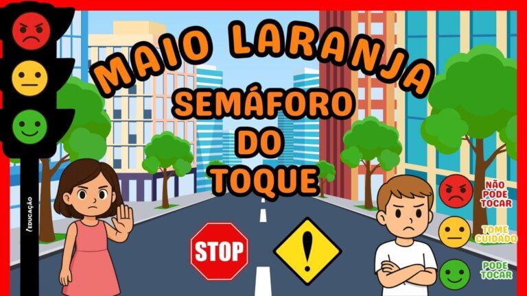 Projeto Maio Laranja com Semáforo do Toque