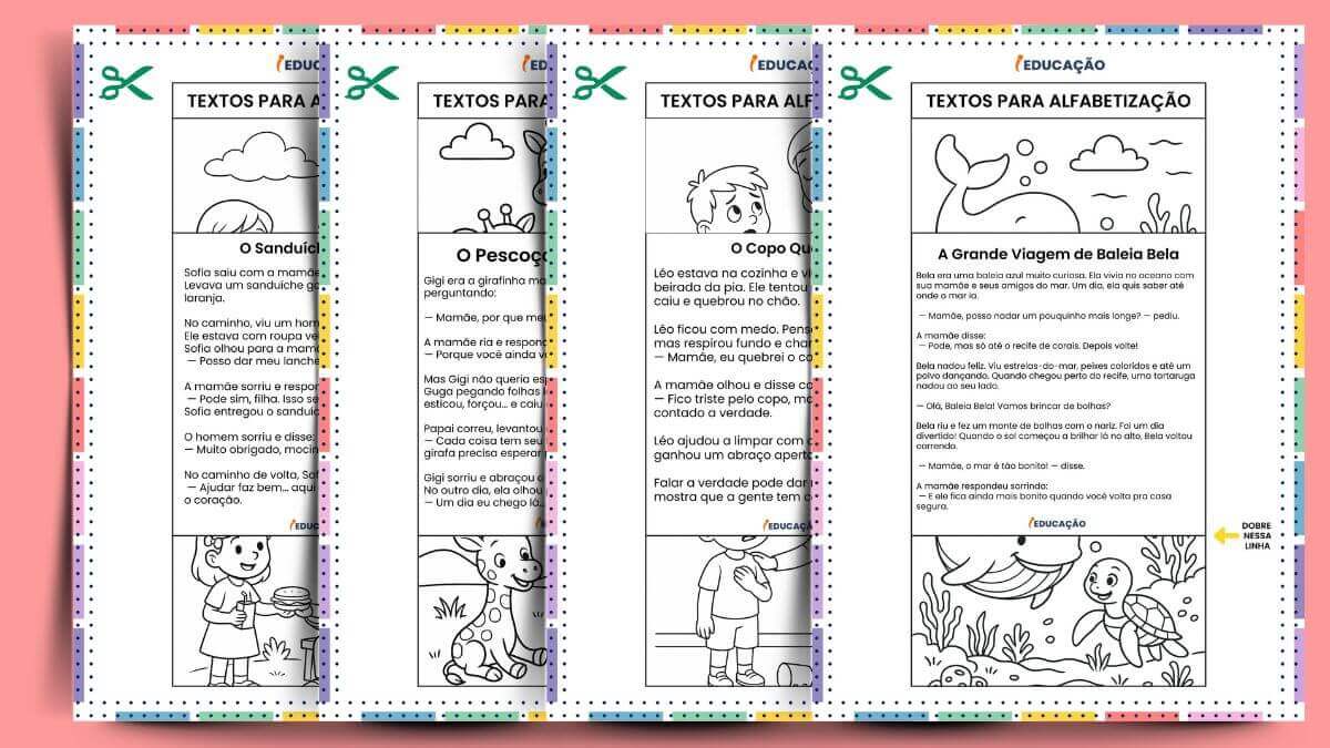 Atividades Lúdicas de Leitura e Interpretação - iEducação Atividades Lúdicas de Leitura - Textos para Leitura e Interpretação
