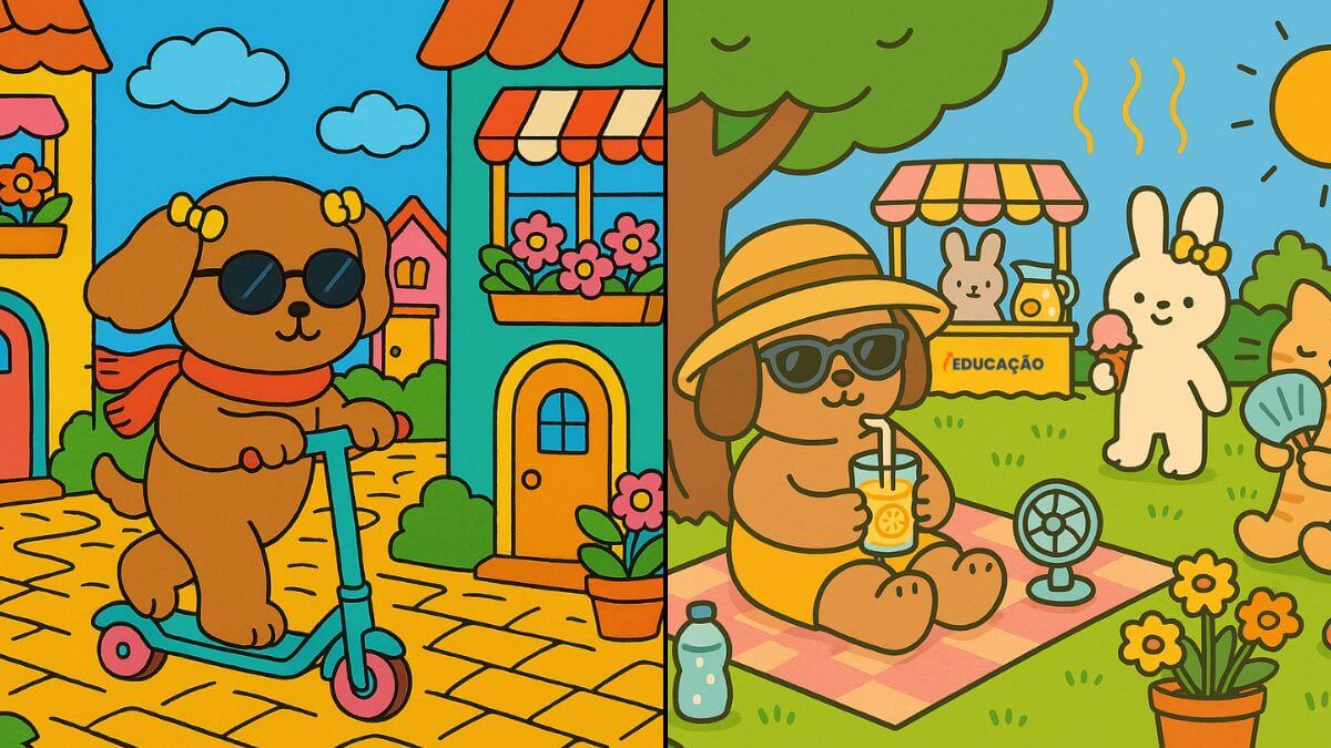 Pintura Dirigida Com Bobbie Goods para Colorir - iEducação Bobbie Goods Colorido