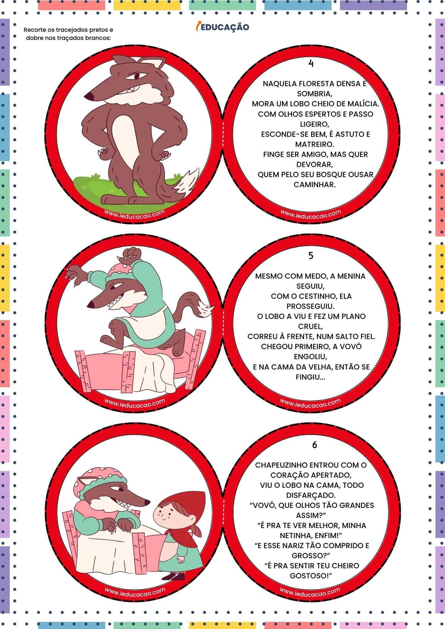História na Lata: Chapeuzinho Vermelho e o Lobo Mau - iEducação História na Lata_ Chapeuzinho Vermelho e o Lobo Mau - História da chapeuzinho vermelho 2