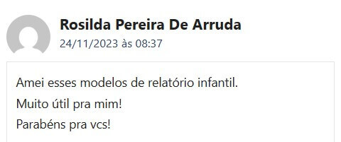Prova Social do Relatório Individual do Aluno - iEducação.