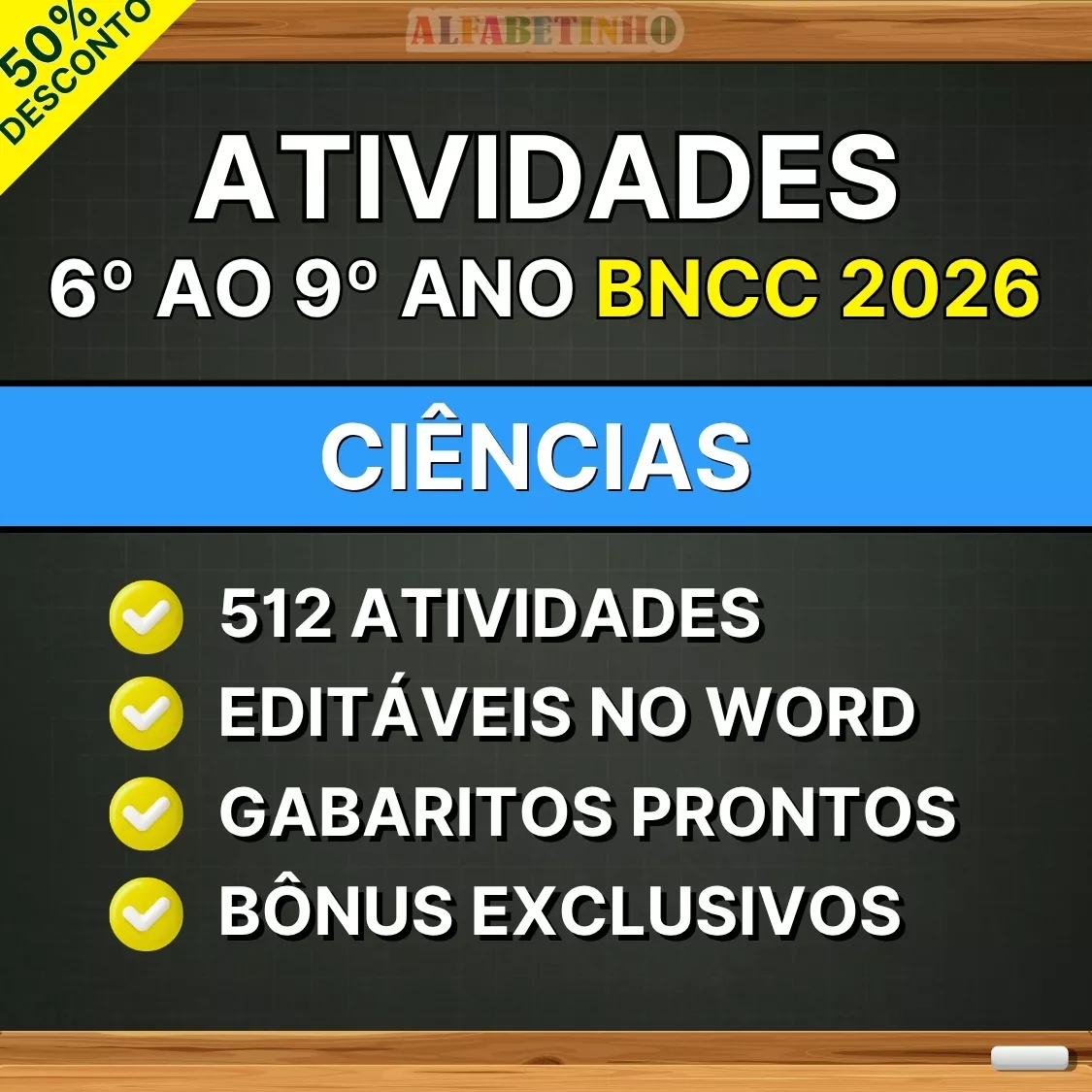 Atividades 6º ao 9º ano - Ciências Recursos Pedagógicos - Fundamental - Anos Finais