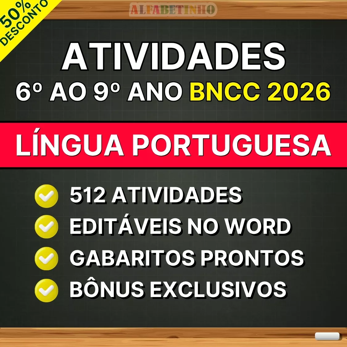 Atividades 6º ao 9º ano - Língua Portuguesa Recursos Pedagógicos - Fundamental - Anos Finais