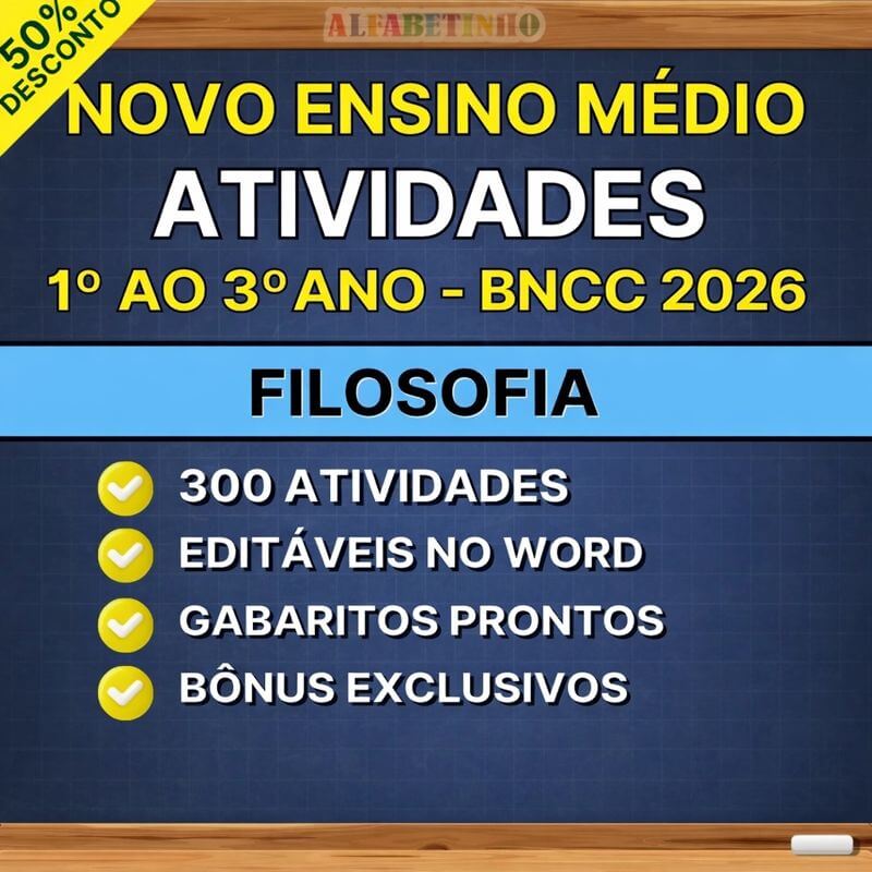 Atividades Ensino Médio - Filosofia Recursos Pedagógicos - Ensino Médio