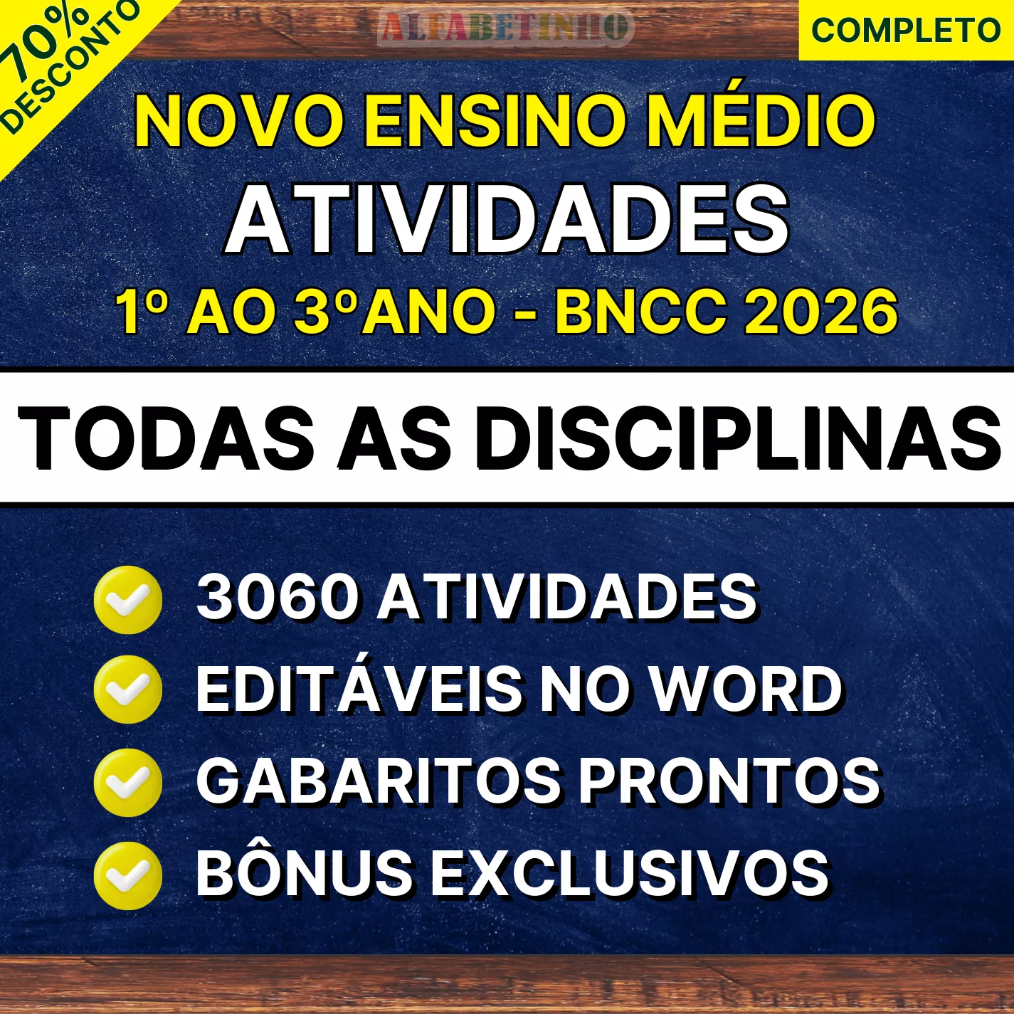 Atividades Ensino Médio - Todas as disciplinas Recursos Pedagógicos - Ensino Médio