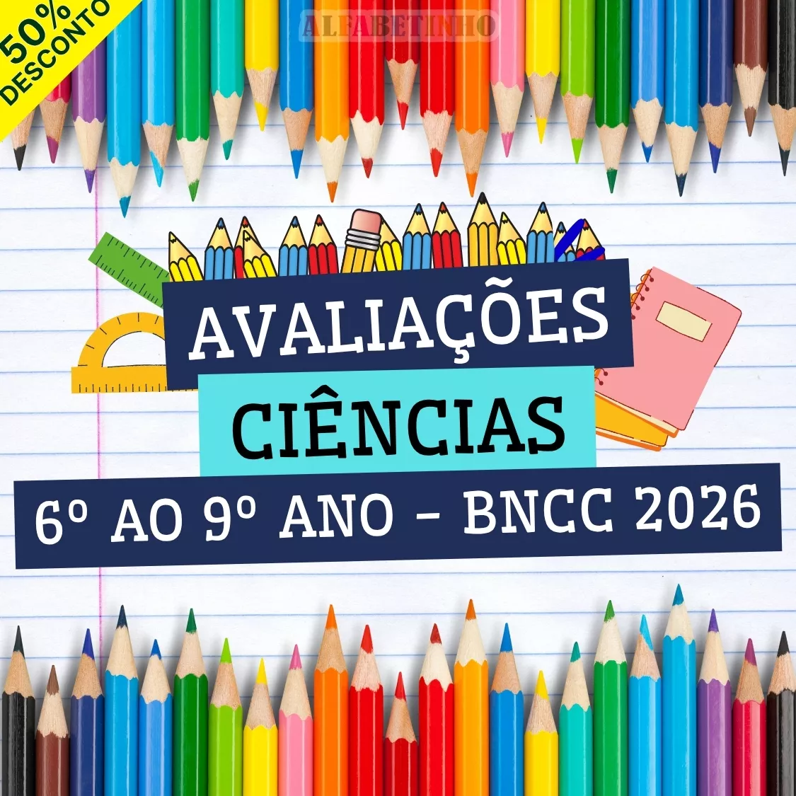 Avaliações 6º ao 9º ano - Ciências Recursos Pedagógicos - Fundamental - Anos Finais
