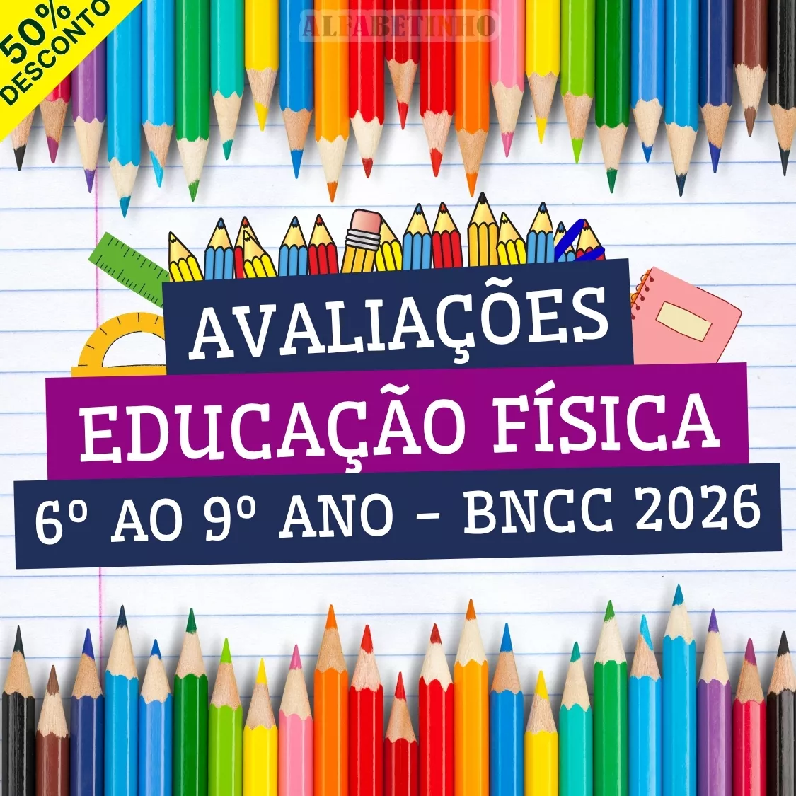 Avaliações 6º ao 9º ano - Educação Física Recursos Pedagógicos - Fundamental - Anos Finais