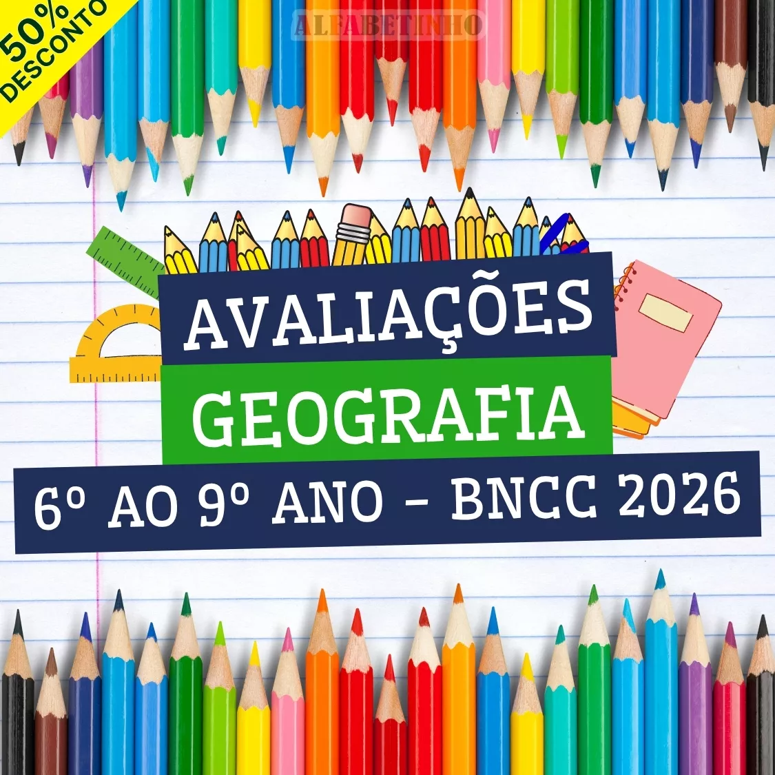 Avaliações 6º ao 9º ano - Geografia Recursos Pedagógicos - Fundamental - Anos Finais