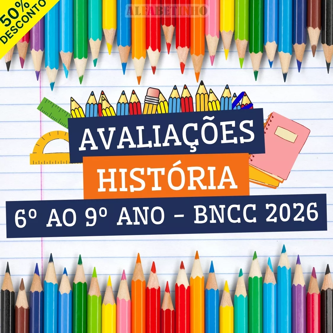 Avaliações 6º ao 9º ano - Historia Recursos Pedagógicos - Fundamental - Anos Finais