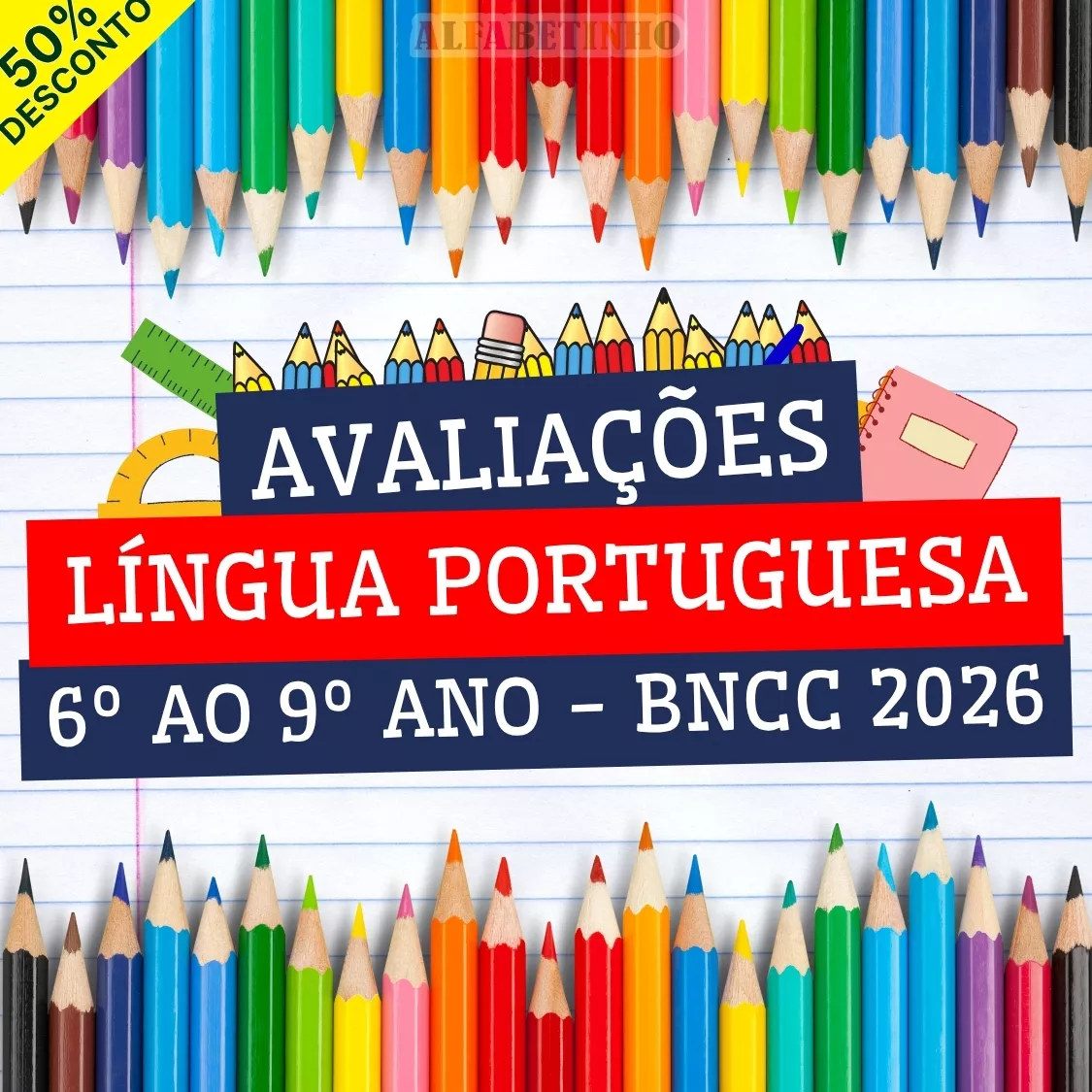 Avaliações 6º ao 9º ano - Língua Portuguesa Recursos Pedagógicos - Fundamental - Anos Finais