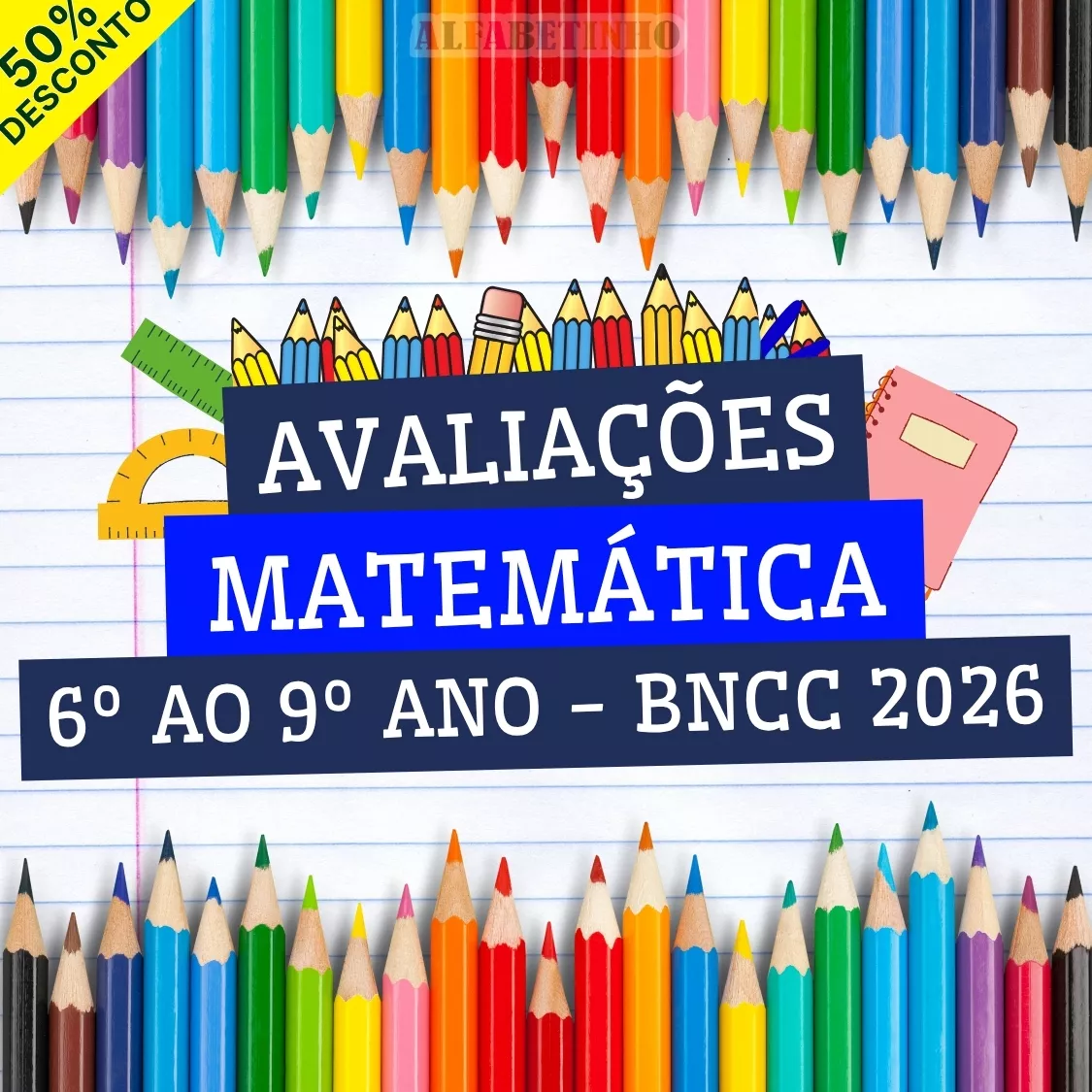 Avaliações 6º ao 9º ano - Matemática Recursos Pedagógicos - Fundamental - Anos Finais