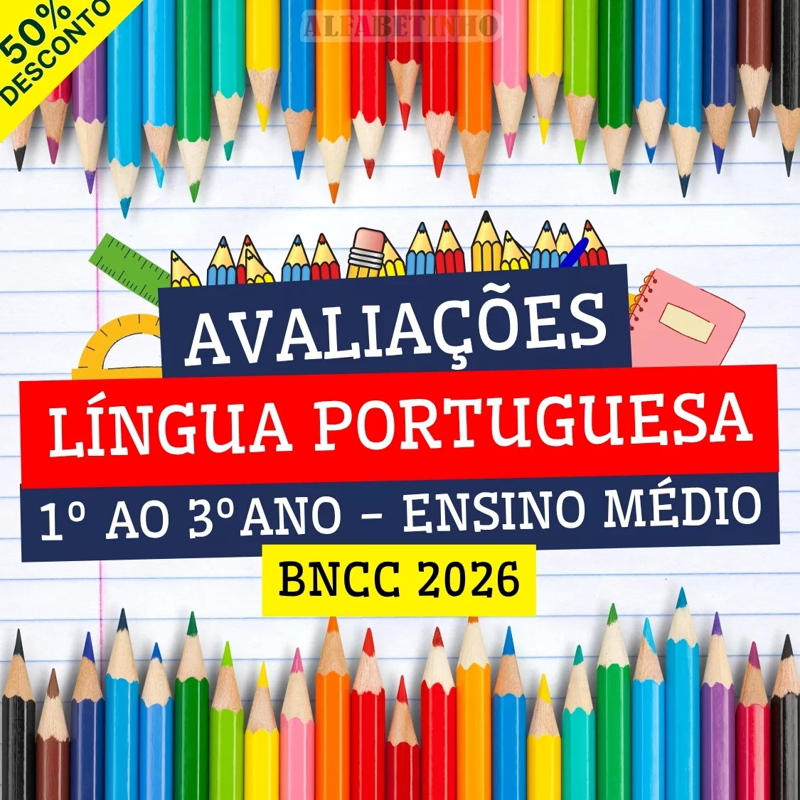Avaliações Ensino Médio - Língua Portuguesa Recursos Pedagógicos - Ensino Médio
