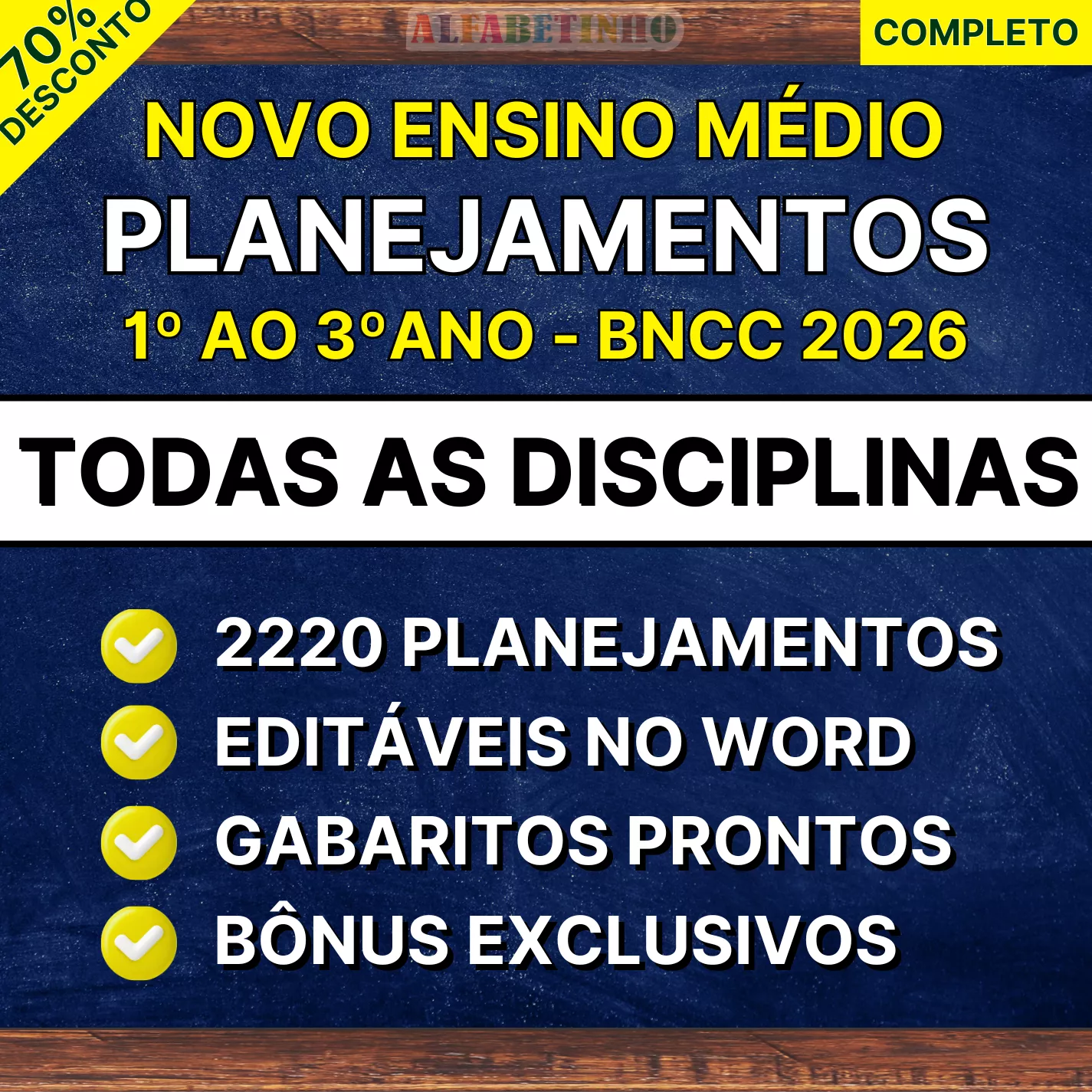 Planejamento Ensino Médio - Todas as disciplinas Recursos Pedagógicos - Ensino Médio