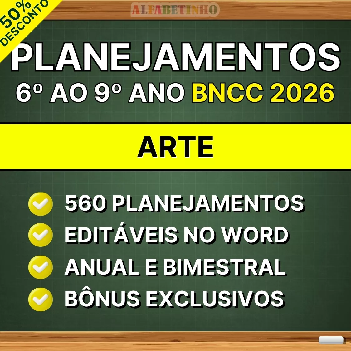 Planejamentos 6º ao 9º ano - Arte Recursos Pedagógicos - Fundamental - Anos Finais