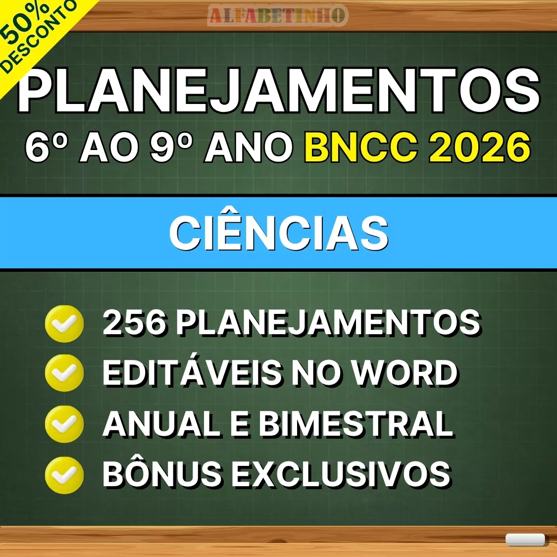 Planejamentos 6º ao 9º ano - Ciências Recursos Pedagógicos - Fundamental - Anos Finais