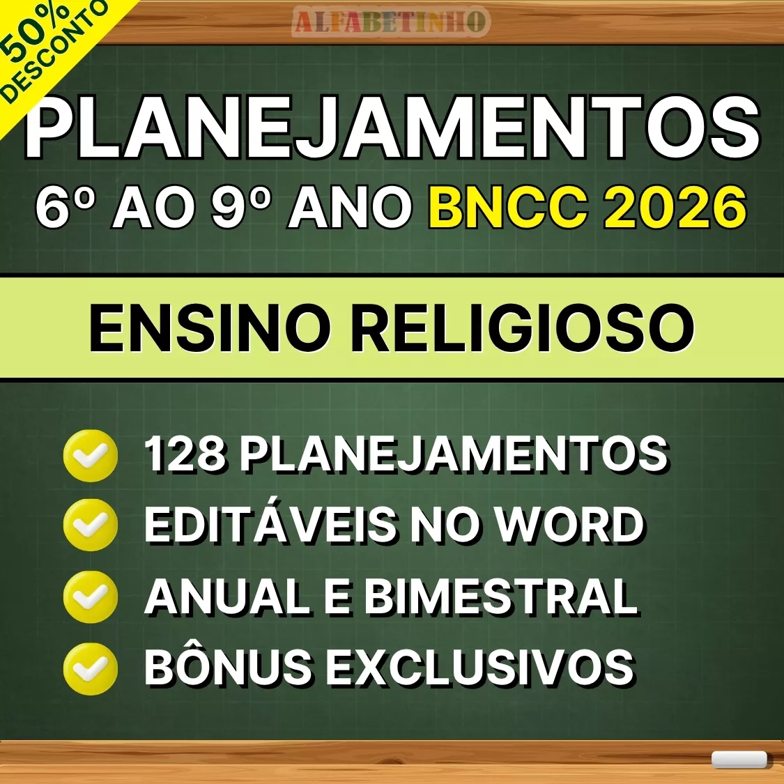 Planejamentos 6º ao 9º ano - Ensino Religioso Recursos Pedagógicos - Fundamental - Anos Finais