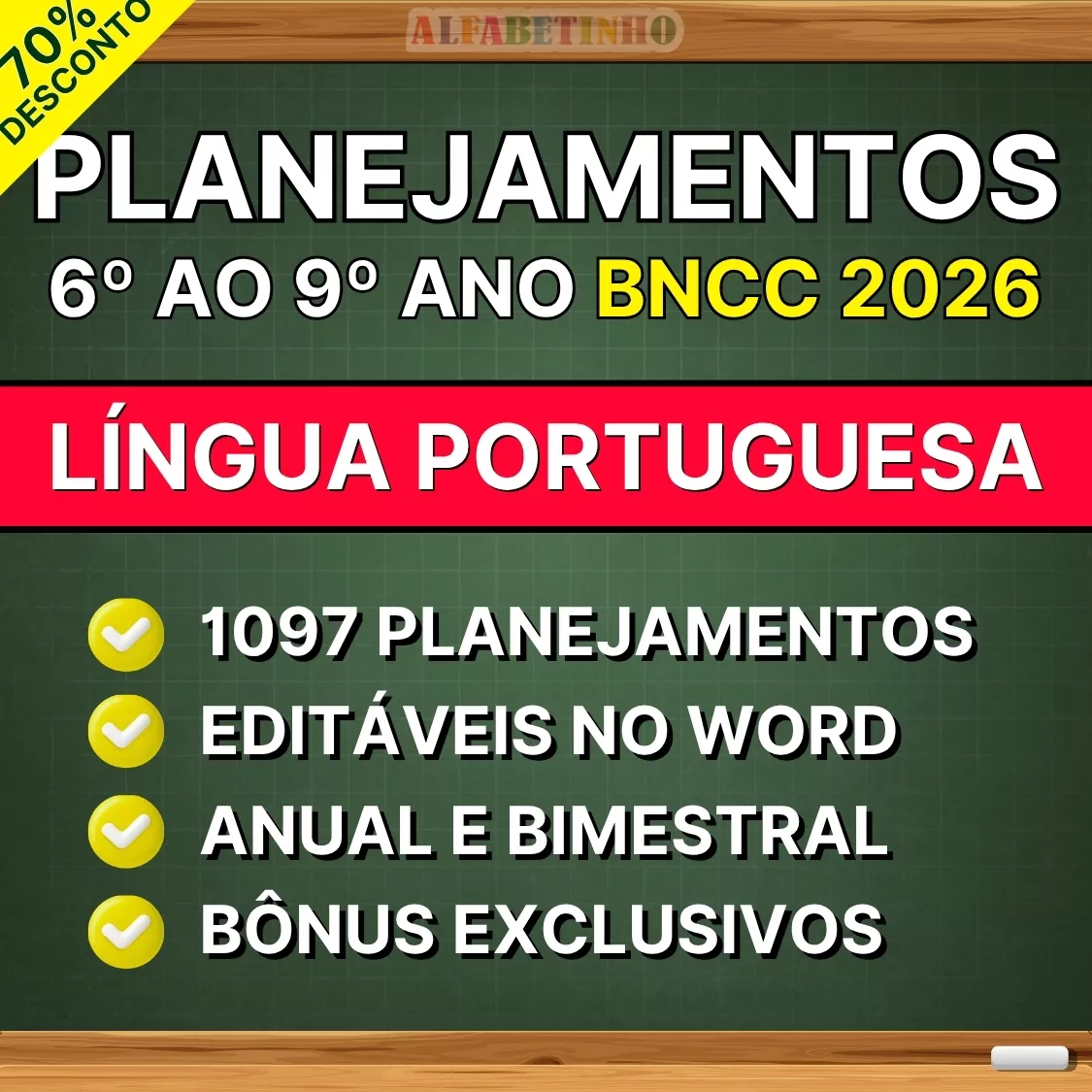 Planejamentos 6º ao 9º ano - Língua Portuguesa Recursos Pedagógicos - Fundamental - Anos Finais