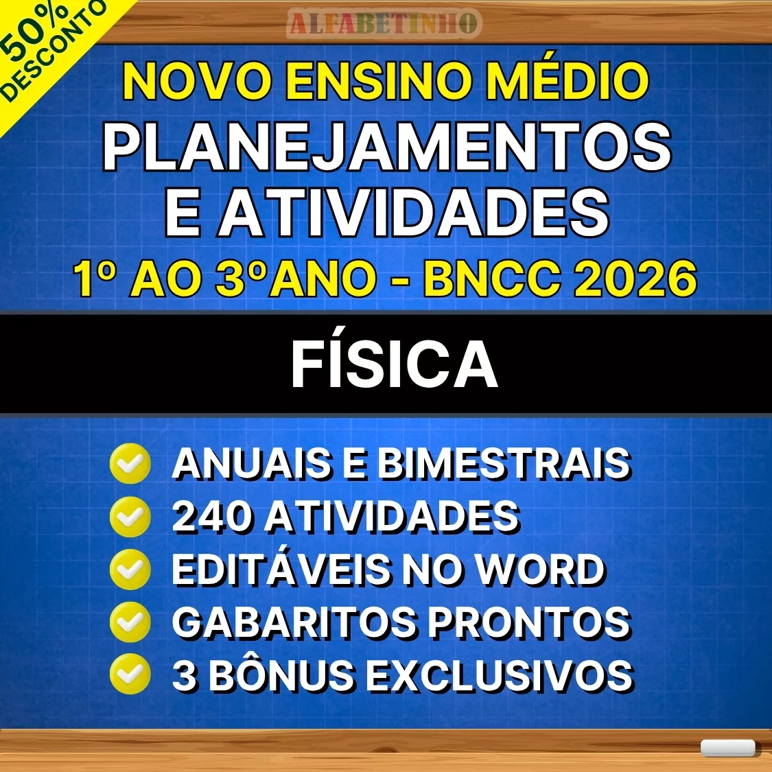 Planejamentos e Atividades Novo Ensino Médio Física Recursos Pedagógicos - Ensino Médio